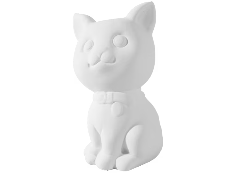 DIY Ceramic - Purrdy Kitty