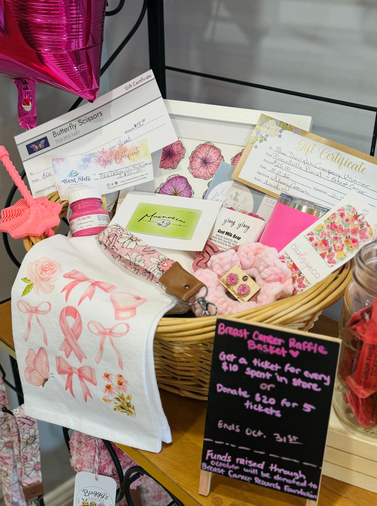 BCRF Basket Donation