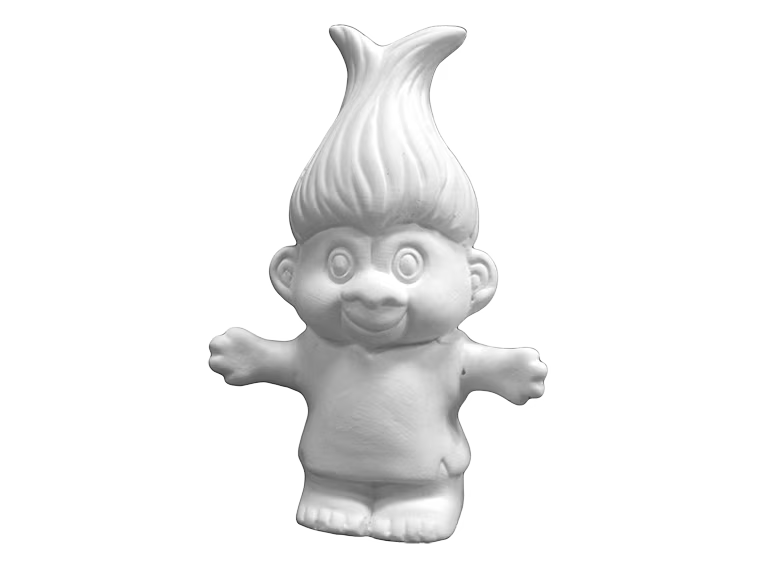 DIY Ceramic - Tommy the Mini Troll
