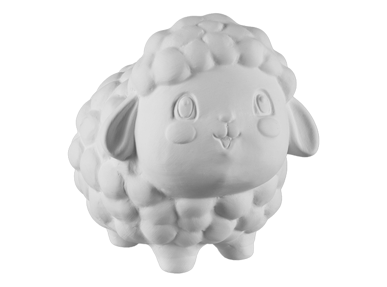 DIY Ceramic - Cotton The Sheep (4-H)