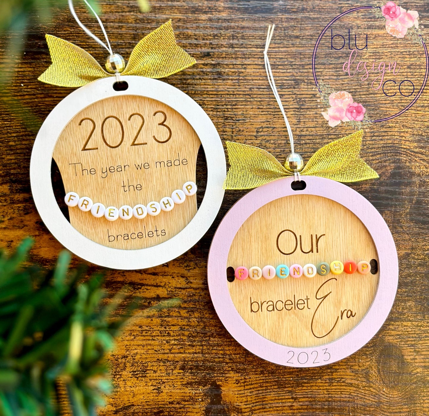 Friendship Bracelet Ornaments