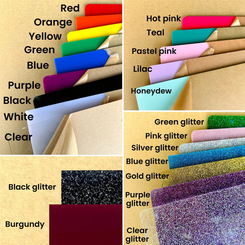 Personalized Acrylic Rainbow Earring Stand