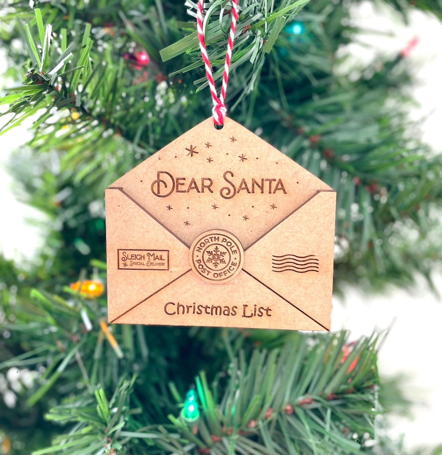 Letter for Santa Ornament