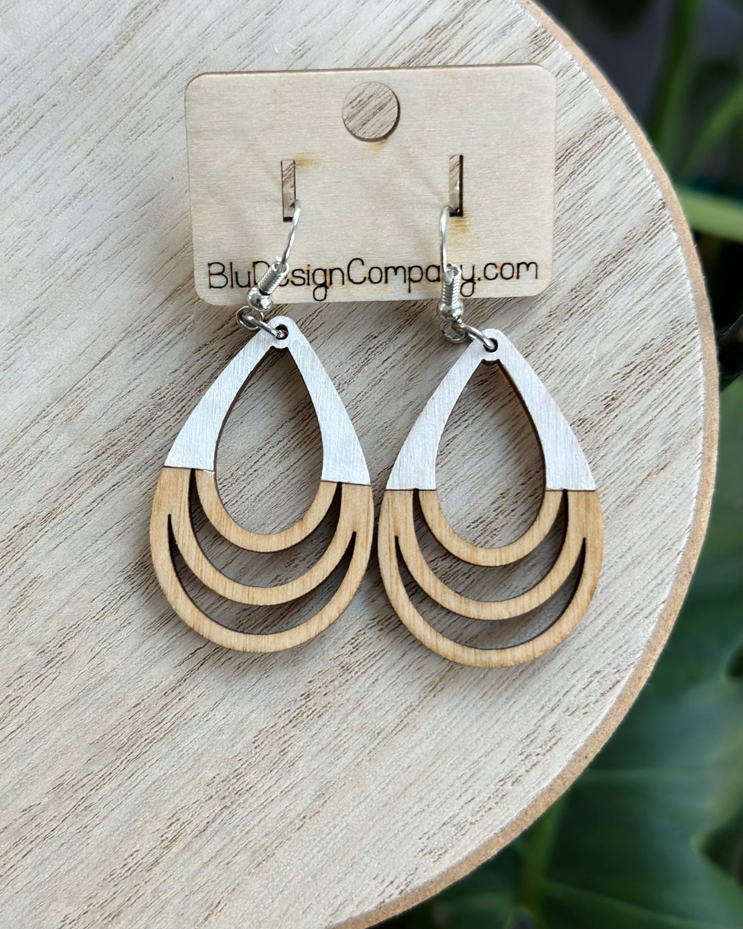Triple Teardrop Earrings