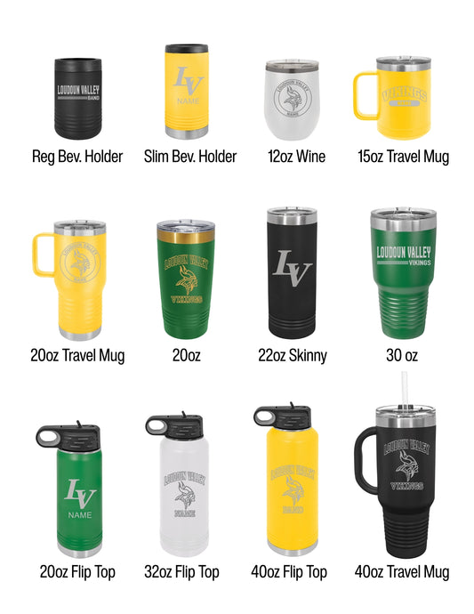 Loudoun Valley Band Fundraiser - Drinkware