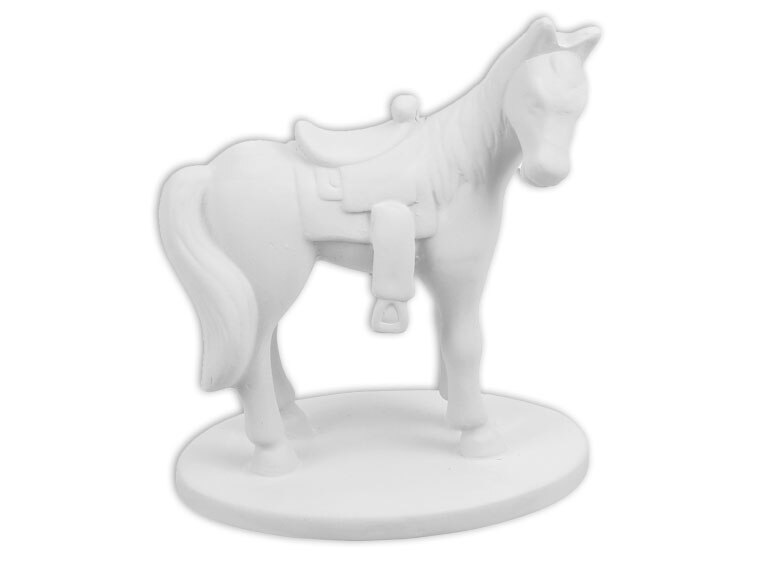 DIY Ceramic - Horse With Saddle