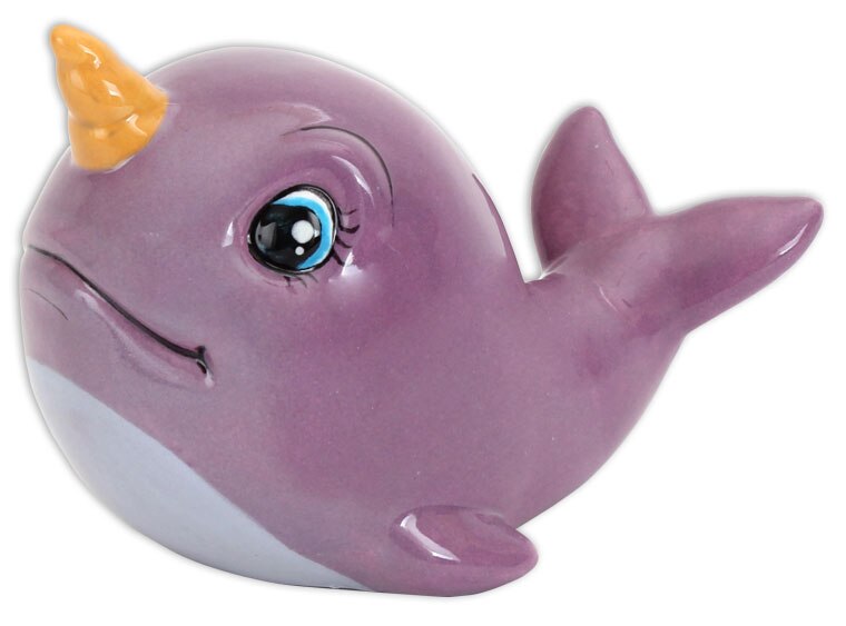 DIY Ceramic - Nelly the Narwhal