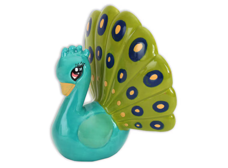DIY Ceramic - Piper the Peacock