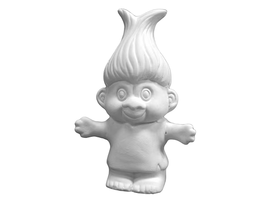 DIY Ceramic - Tommy the Mini Troll