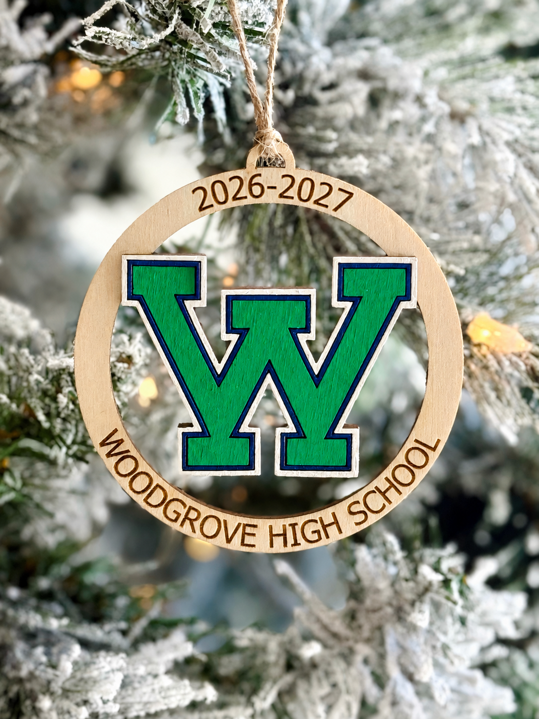 2026 Woodgrove HS Ornaments - Winter Guard Fundraiser