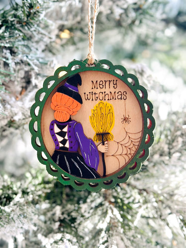 Merry Witchmas Ornament