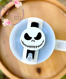Acrylic Skellington Topper for Stanley H2.0 30oz 40oz or 40oz dupe cup