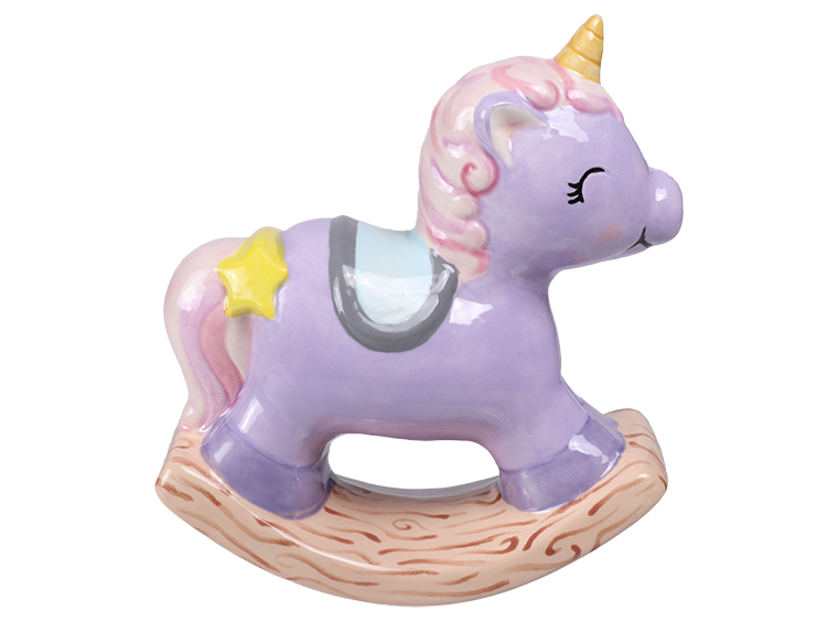 DIY Ceramic - Rocking Unicorn
