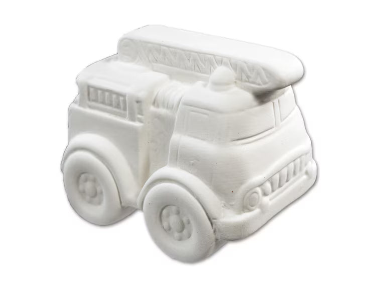 DIY Ceramic - Mini Firetruck