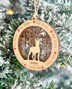 Custom Dog Breed Ornament