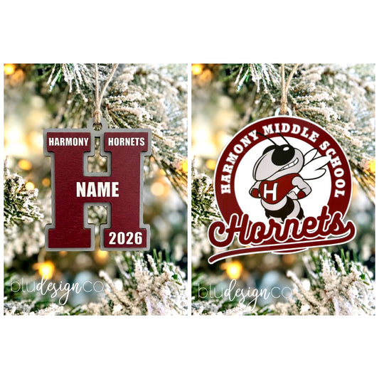 2026 Harmony Middle School PTA Ornament Fundraiser