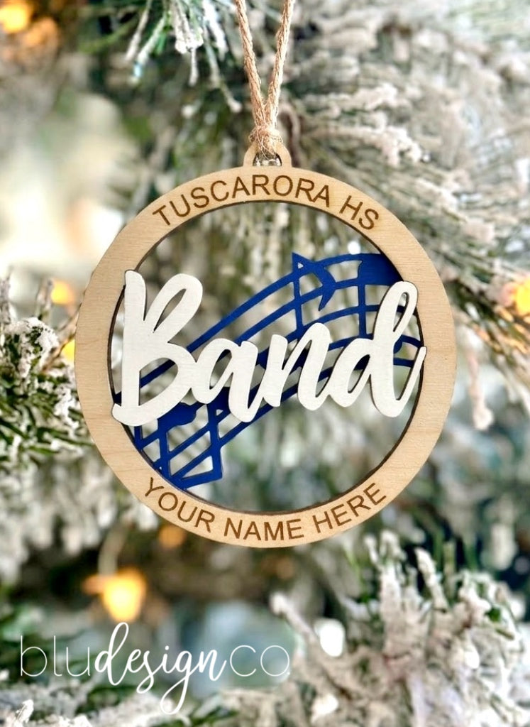 2026 Tuscarora HS Ornaments - Band Fundraiser