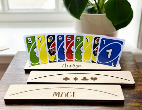 Personalized Playing Card Holder
