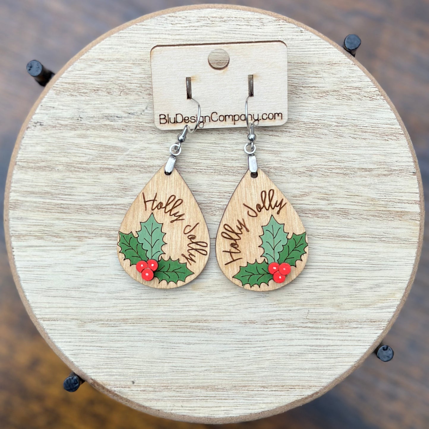 Holly Jolly Layered Dangle Earrings