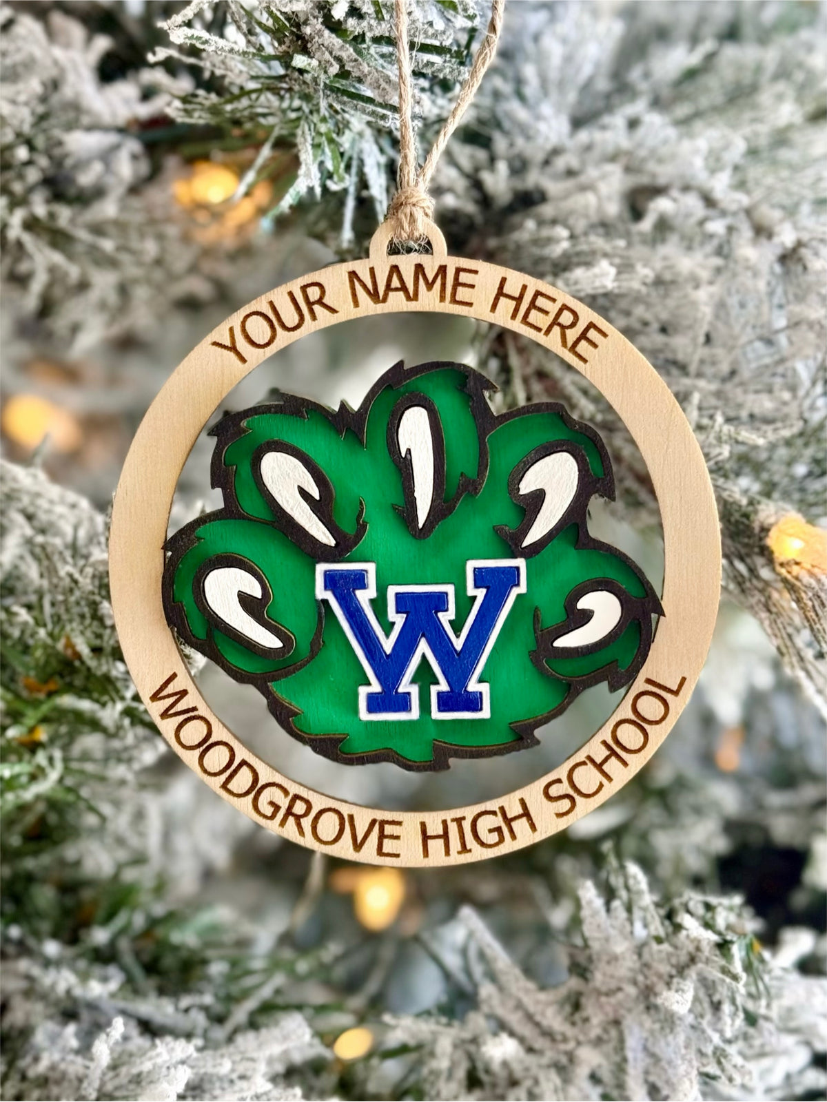 2026 Woodgrove HS Ornaments - Winter Guard Fundraiser