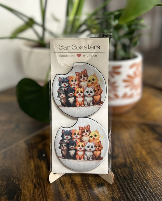 Coaster - Group of Cats.JPG