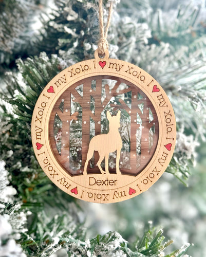 Custom Dog Breed Ornament