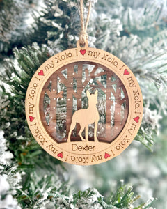 Custom Dog Breed Ornament