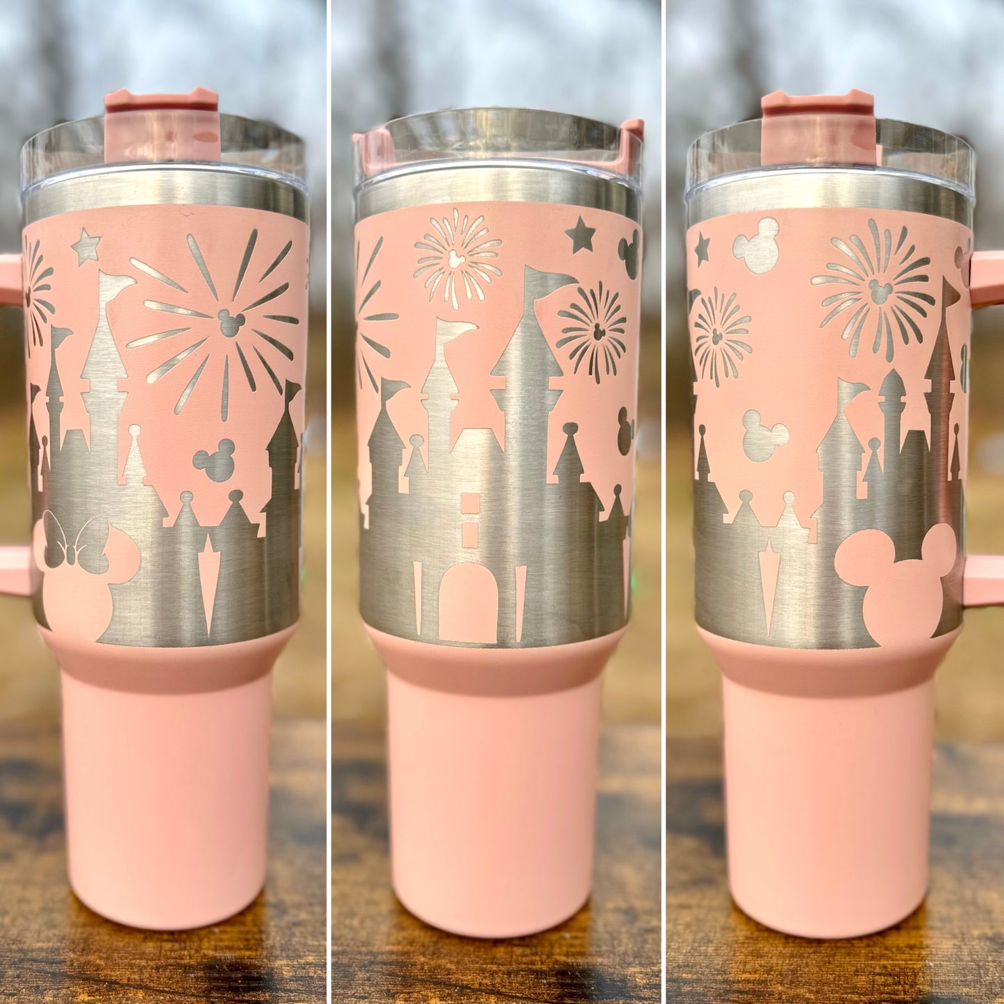 Castle Full Wrap 40oz Cup - 14 Colors Available