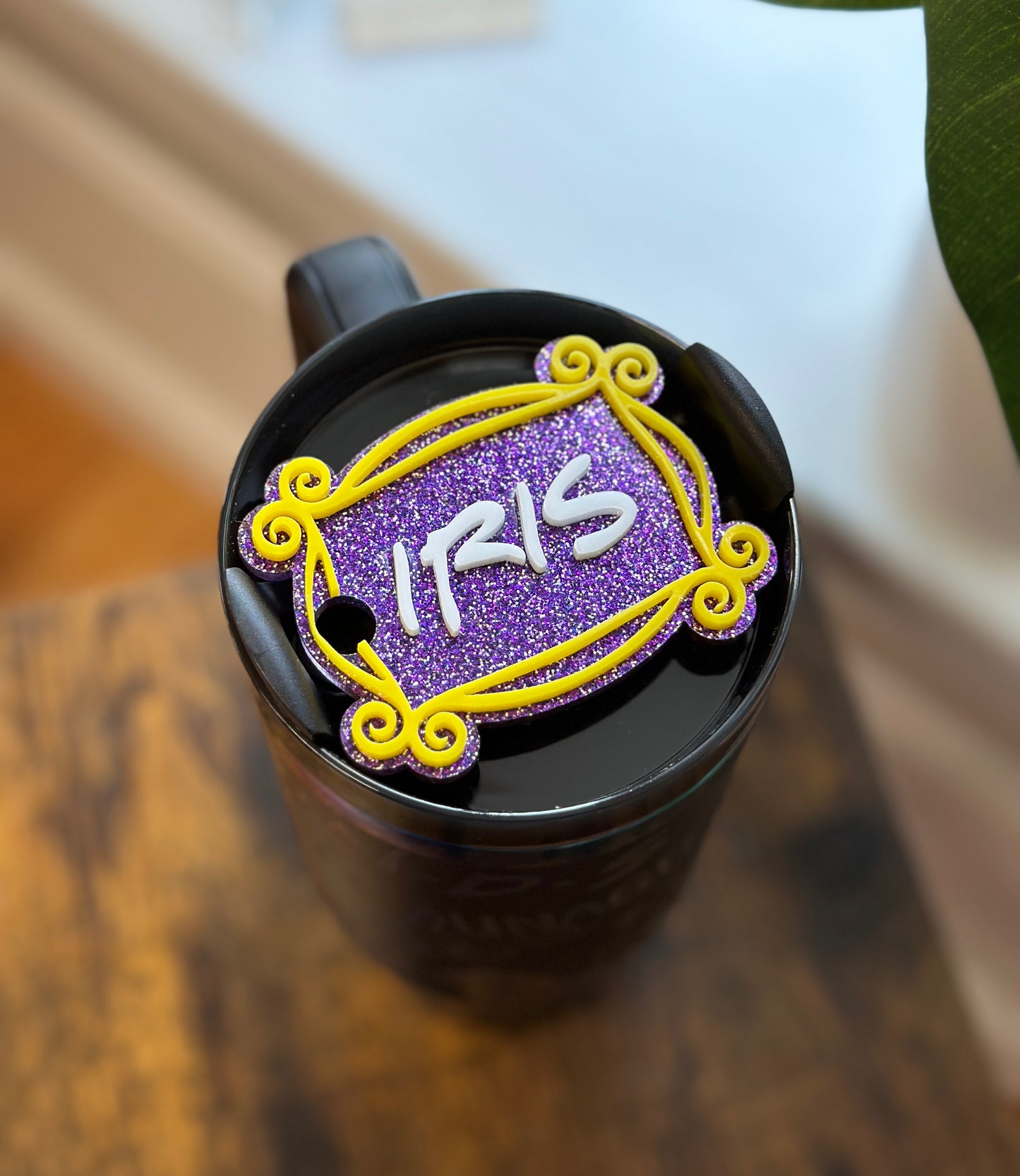 Acrylic Personalized Friends Topper for Stanley H2.0 30oz 40oz or 40oz dupe cup