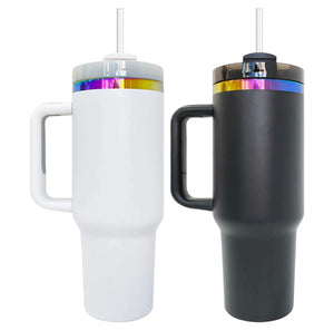 One or Two Sided Design 40oz Dupe Cup - No Name Brand - 12 Colors Available