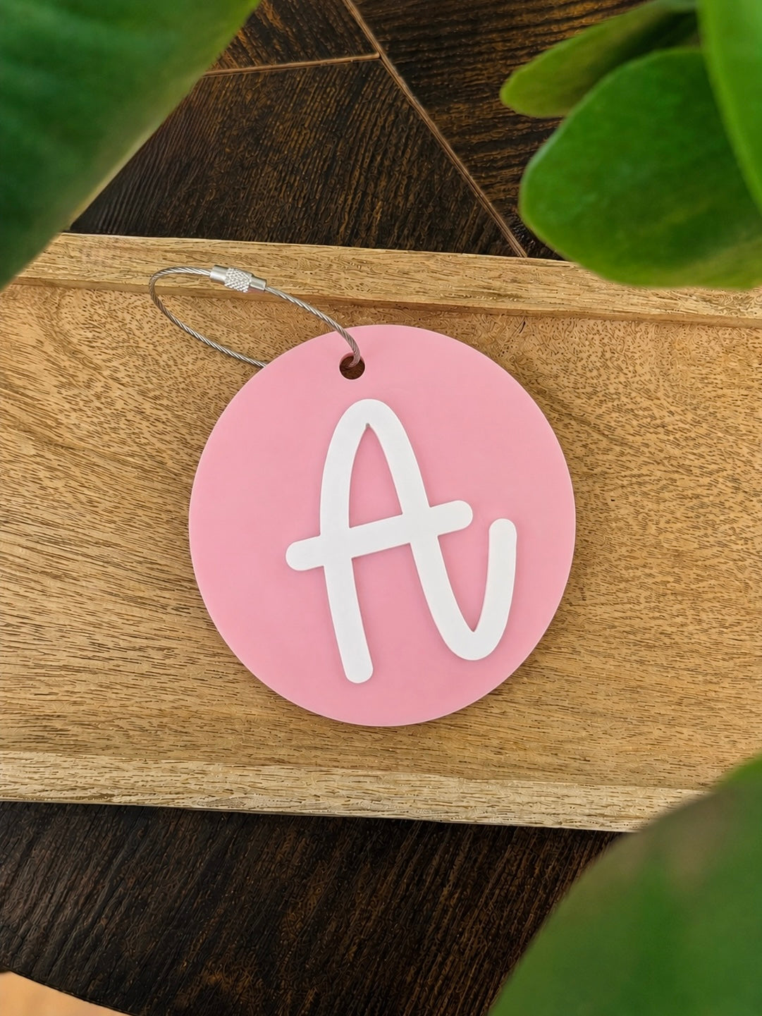 Custom Acrylic Name Bag Tag