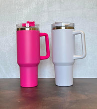 Load image into Gallery viewer, One or Two Sided Design 40oz Dupe Cup - No Name Brand - 12 Colors Available