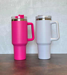 DESIGN YOUR OWN custom Full Wrap 40oz Cup - 14 Colors Available