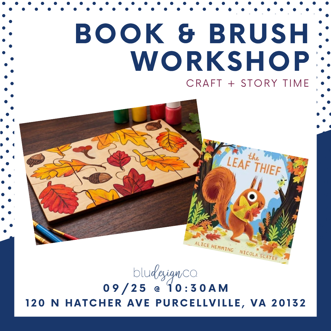 Book & Brush Kids Workshop - 9/25