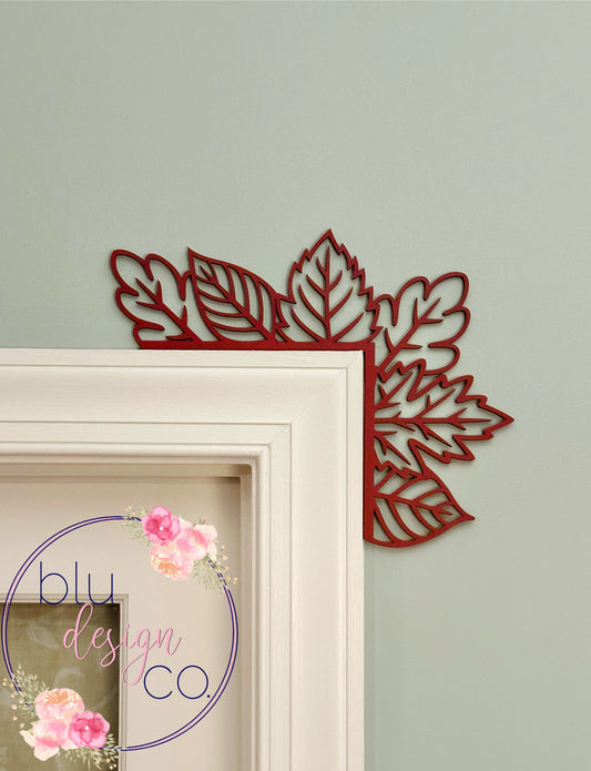 Leaf Door Corner Decor