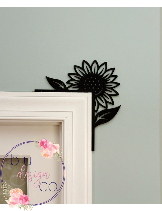Sunflower Door Corner Decor