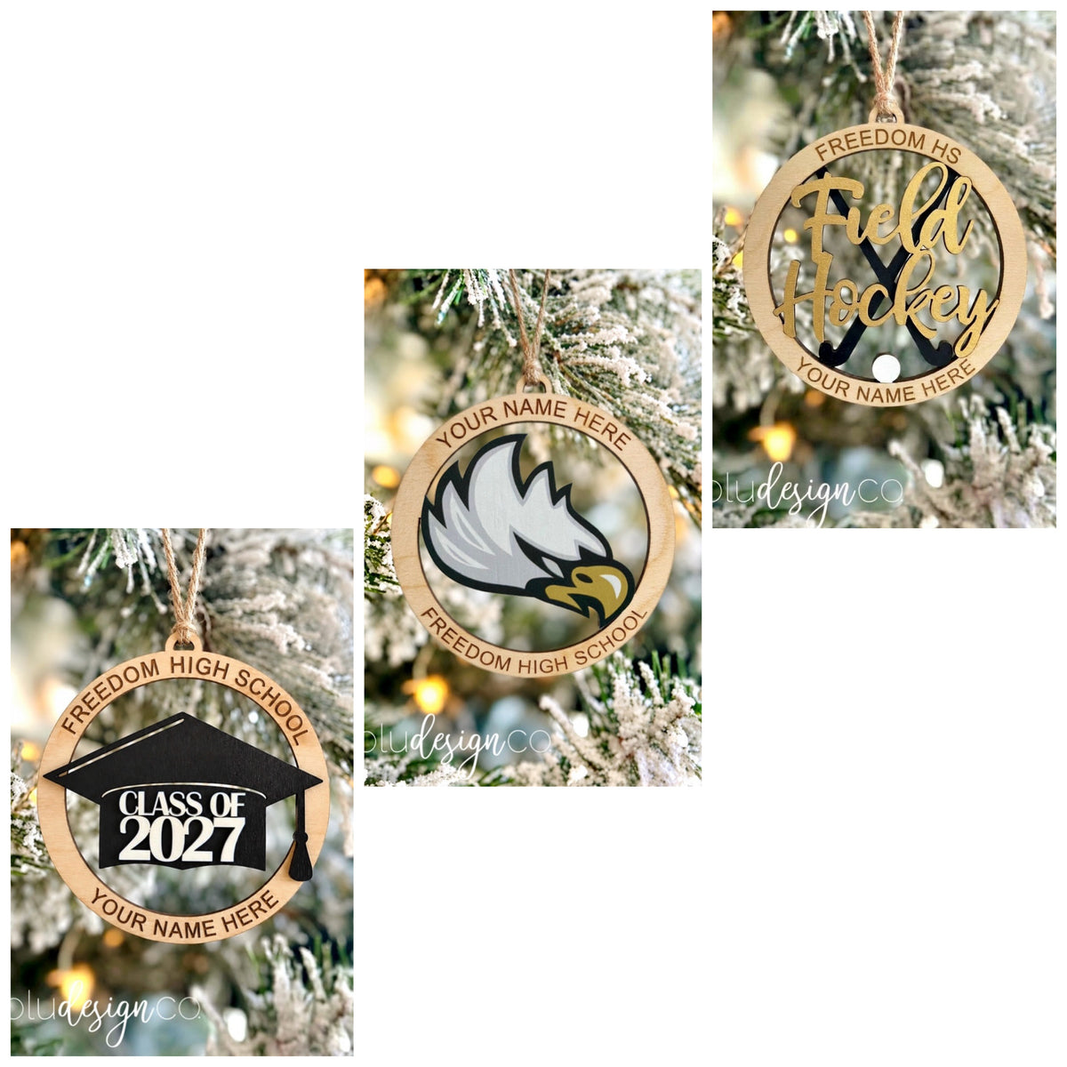 2026 Freedom HS Ornaments - Field Hockey Fundraiser