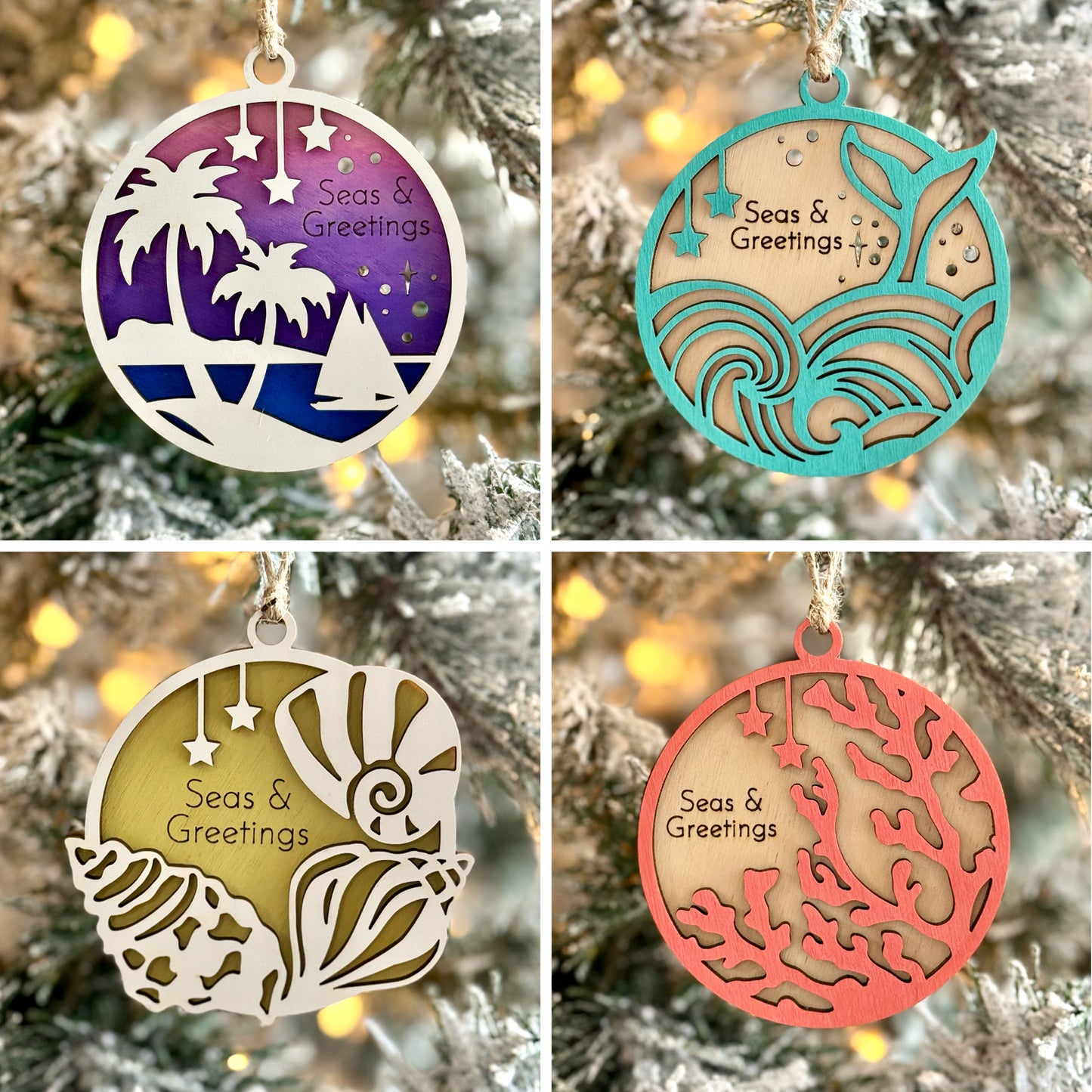 Seas & Greetings Ornaments