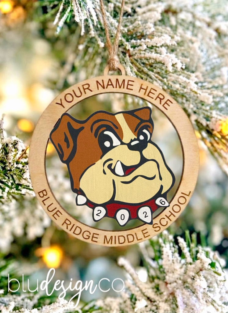 2026 Blue Ridge Middle School PTO Ornament Fundraiser