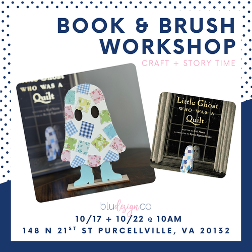Book & Brush Kids Workshop - 10/17 or 10/22