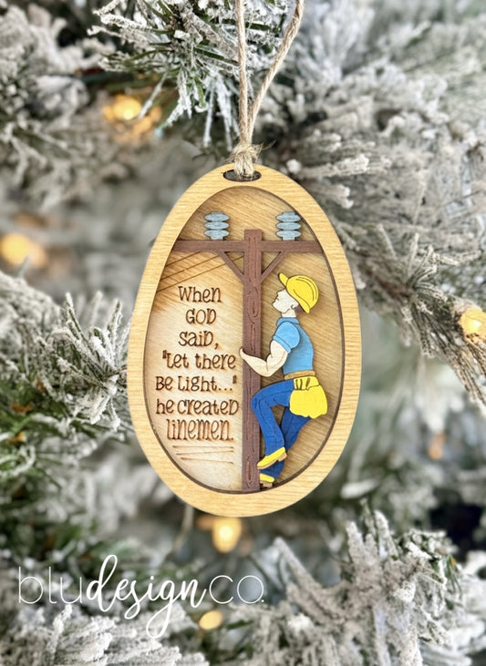 Linemen Ornament
