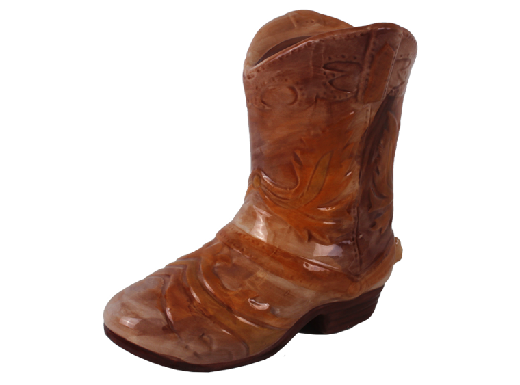 DIY Ceramic - Cowboy Boot Bank