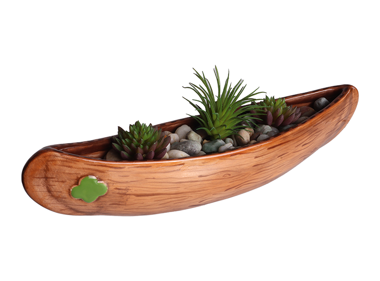 DIY Ceramic - Planter Canoe (Girl Scouts)