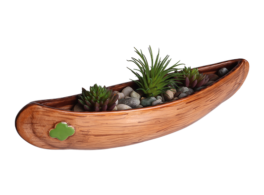 DIY Ceramic - Planter Canoe (Girl Scouts)