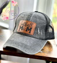 Load image into Gallery viewer, Softball Mom Ponytail Hat