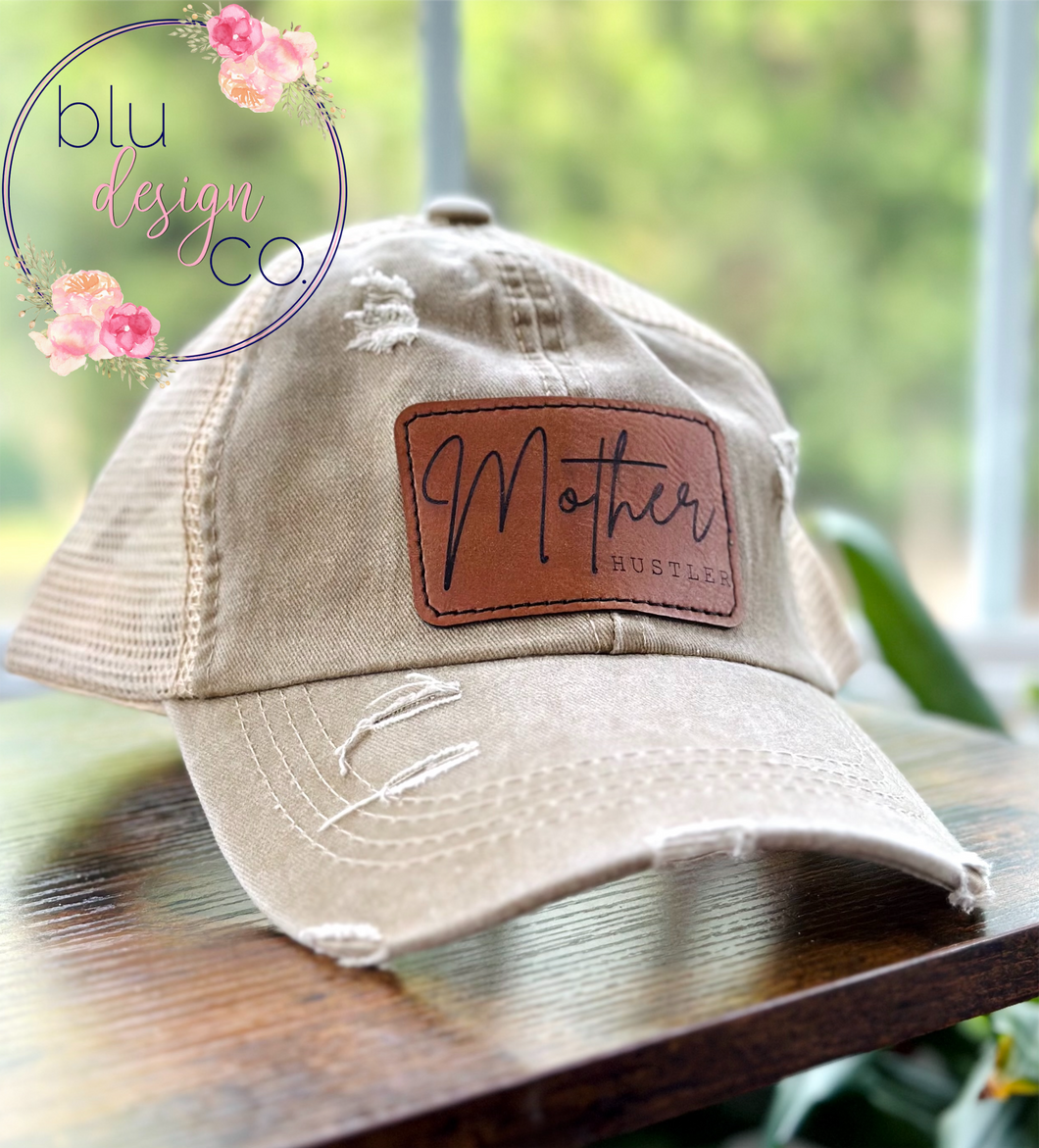 Mother Hustler Ponytail Hat