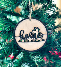 Load image into Gallery viewer, Rattan State Ornament - all 50 states available!