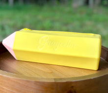 Load image into Gallery viewer, Personalized Silicone Pencil Pouch