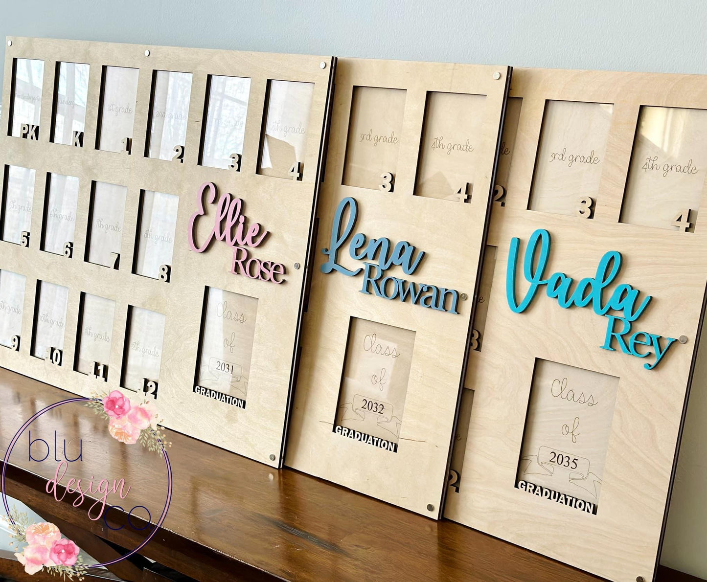 XL Personalized School Years Photo Frame