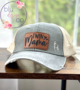 Twin Mama Ponytail Hat